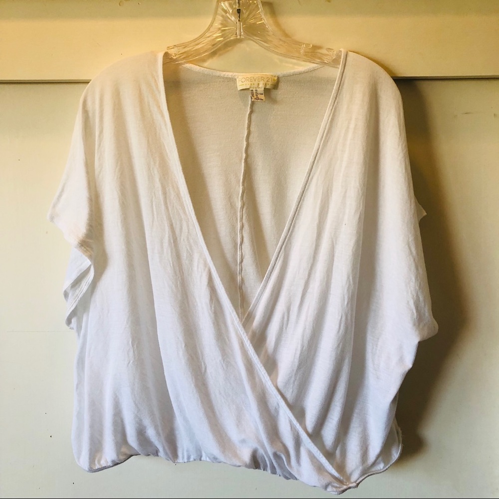Forever 21 Plus dolman sleeve bubble hem top 3X
